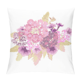 Personality  Decorative Floral Bouquet Pillow Covers