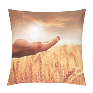 Personality  Woman Holding The Sun Pillow Covers