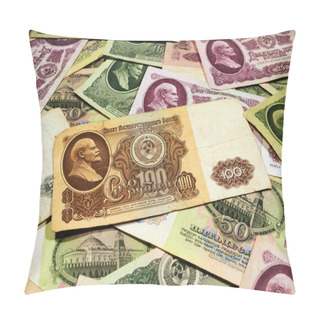 Personality  Soviet Money Pillow Covers