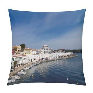 Personality  Es Castell Harbor Pillow Covers
