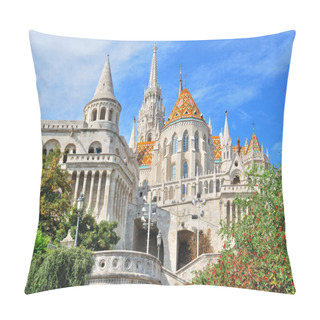 Personality  Budapest. Fisherman's Bastion And St. Matthias Church Pillow Covers