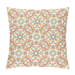 Personality  Stylish Geometric Mandala Style Seamless Pattern Pillow Covers