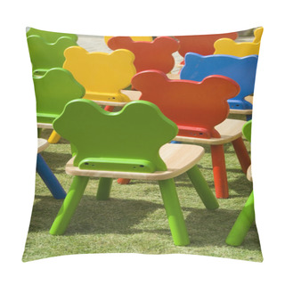 Personality  Playschool Chairs Pillow Covers