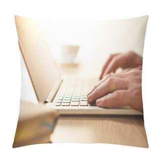 Personality  Hands On The Keyboard Pillow Covers