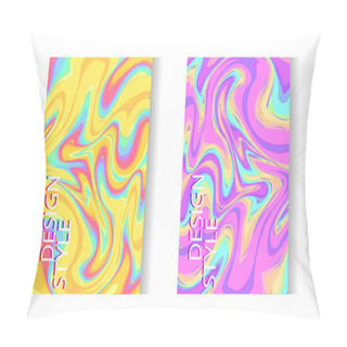 Personality  Template For The Design Of Modern Covers. Fantasy Pillow Covers