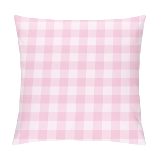 Personality  Seamless Sweet Baby Pink Background - Vector Checkered Pattern Or Grid Texture For Web Design ,desktop Wallpaper Or Culinary Blog Website Pillow Covers