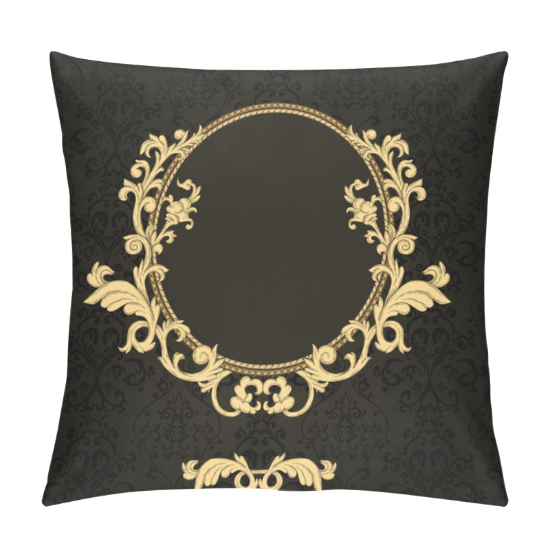 Personality  Vintage frame pillow covers