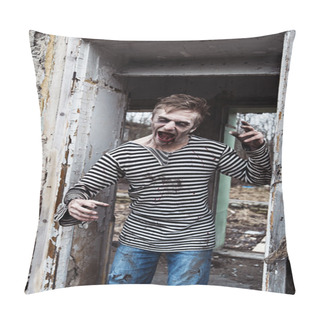 Personality  Zombie Mutagen Developing In Progression  Pillow Covers