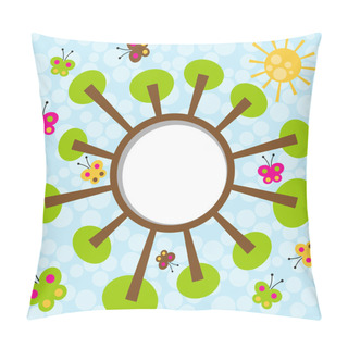 Personality  Earth Illustration Pillow Covers