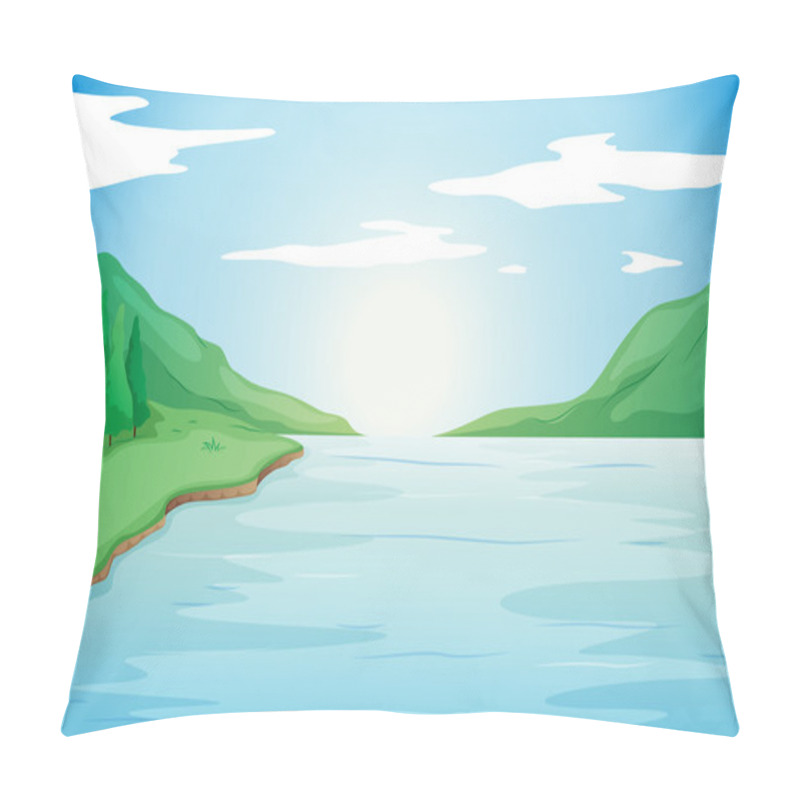 Personality  river pillow covers