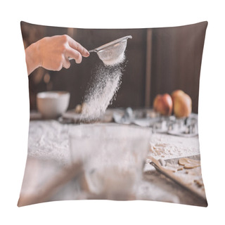 Personality  Hand Sifting Flour Pillow Covers