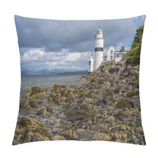 Personality  Lighthouse On West Coast Of Scotland Pillow Covers