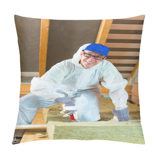 Personality  Worker Cutting Insulating Material Pillow Covers