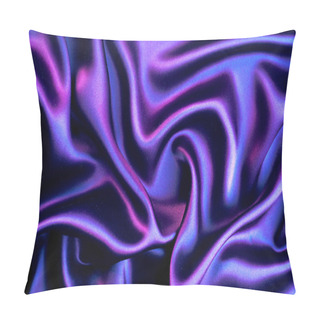 Personality  Trendy Violet Silk Background Pillow Covers