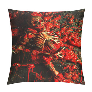 Personality Blood And Guts Pillow Covers