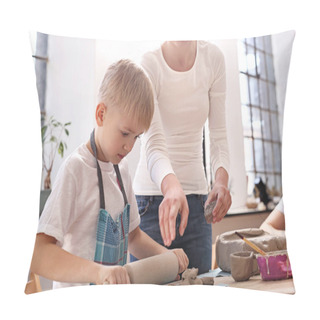 Personality  Ceramic Workshop For Children. Pillow Covers