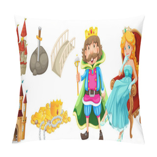 Personality  Fairytale Characters And Other Elements Pillow Covers