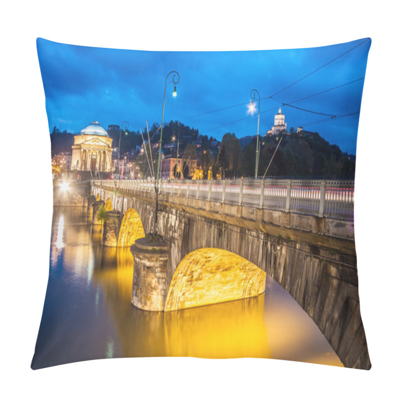 Personality  Panorama Of Turin, Italy. Pillow Covers