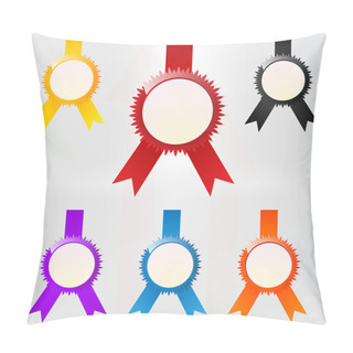 Personality  Vector Set Of Emblems. Pillow Covers
