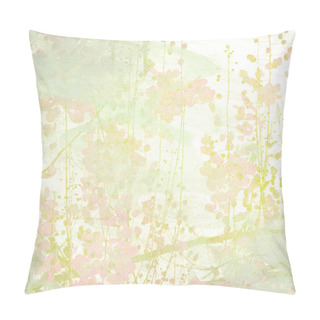 Personality  Watercolor Flowers Art Background Pillow Covers