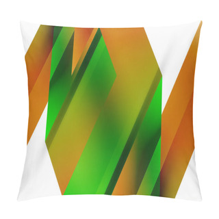 Personality  Dynamic Minimalist Abstraction With Play Of Straight Gradient Lines. Interplay Of Colors And Precise Alignment Creates An Ever-moving Tapestry, Offering Both Simplicity And Visual Allure Pillow Covers