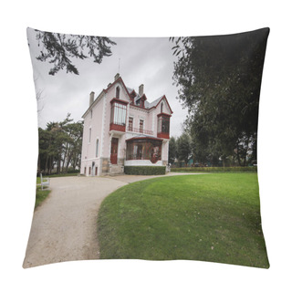Personality  Christian Dior House And Museum In Granville,France. Pillow Covers