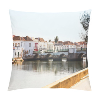 Personality  Antique Bridge In Tavira, Portugal Pillow Covers