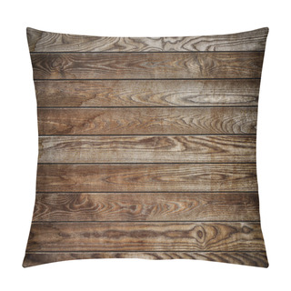 Personality  Wooden Wall Background Pillow Covers