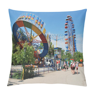 Personality  Attractions Park Pillow Covers