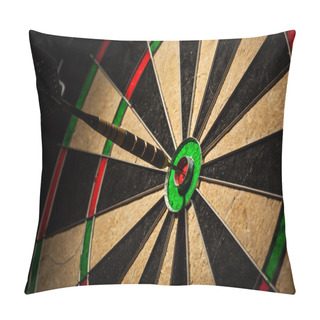 Personality  Dart In Bulls Eye Close Up Pillow Covers