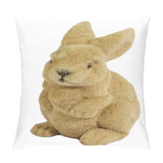 Personality  Easter Bunny On White Background Pillow Covers