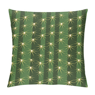 Personality  Cactus Plants Texture Seamless Pattern Background Pillow Covers