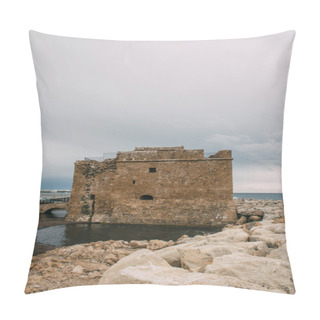 Personality  Ancient Castle Of Paphos Near Mediterranean Sea Pillow Covers