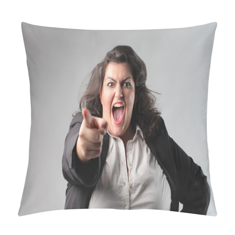 Personality  Stressed Businesswoman Pillow Covers