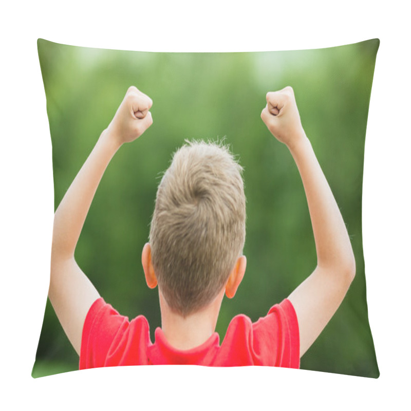 Personality  Boy with high self esteem pillow covers