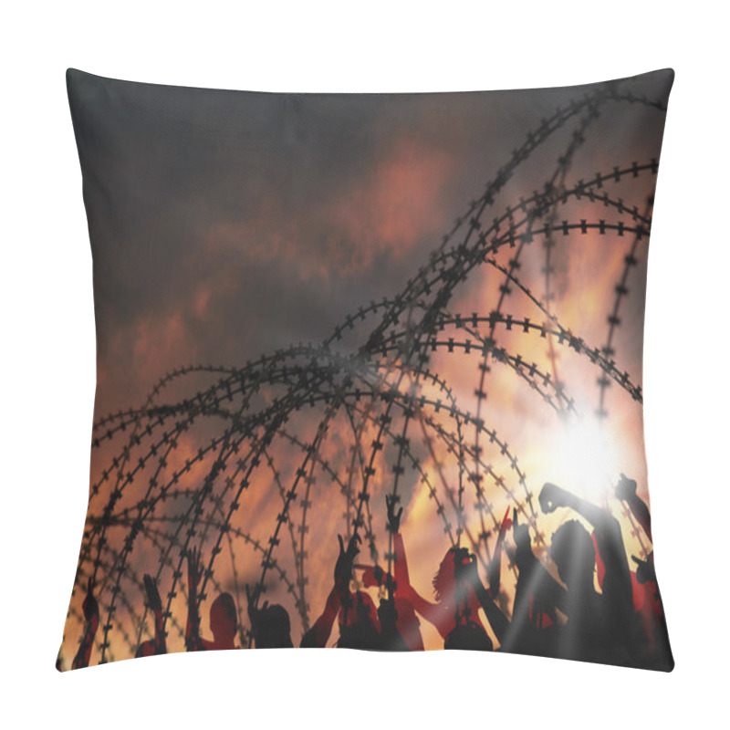 Personality  Barbed Wire Pillow Covers