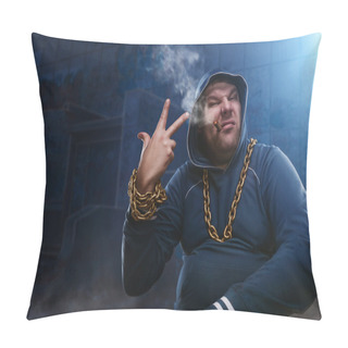 Personality  Angry Man Pillow Covers