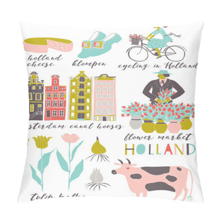 Personality  Symbols Set Of Holland Pillow Covers