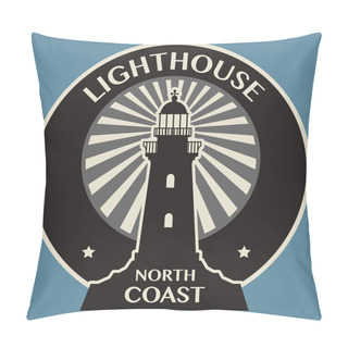 Personality  Lighthouse Silhouette Pillow Covers