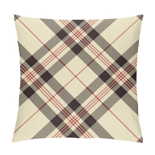 Personality  Tartan Pattern. Scottish Plaid. Scottish Cage. Seamless Fabric Texture. Pillow Covers