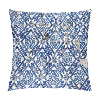 Personality  Tipical Azulejo Background Pillow Covers