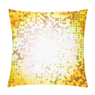 Personality  Abstract Mosaic, Vector Pillow Covers