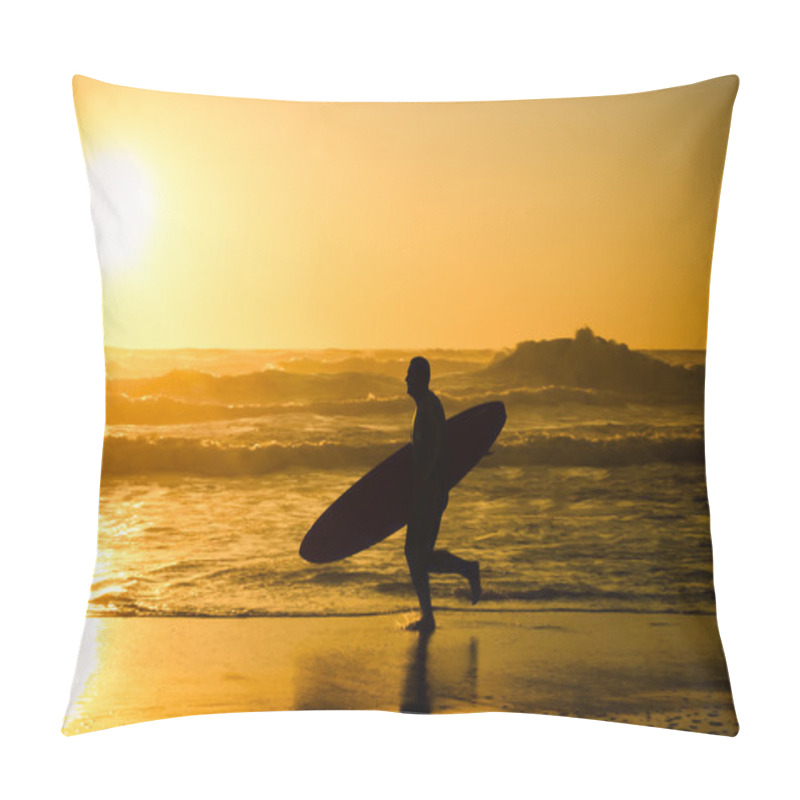 Personality  Surfer Running Pillow Covers