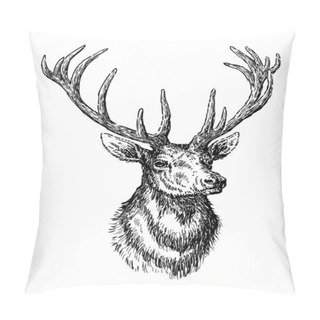 Personality  Deer Pillow Covers