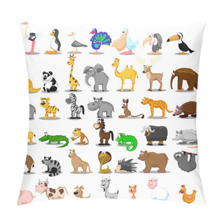 Personality  Extra Large Set Of Animals Pillow Covers