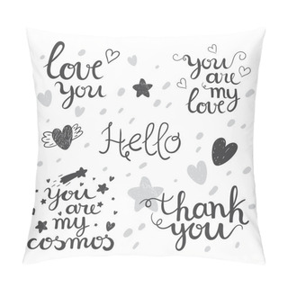 Personality   Inspirational Quote. Love You Pillow Covers