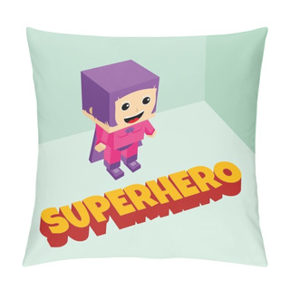 Personality  Amazing Superhero Illustration Pillow Covers