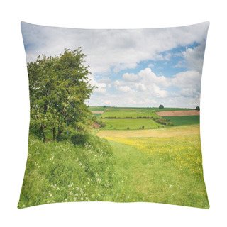 Personality  Waden Hill At Avebury In The Wilthshire Countryside Pillow Covers