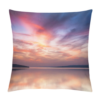 Personality  Cloudscpe With Rich Colors At Dusk Pillow Covers