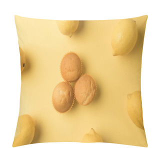 Personality  Lemon Muffins Pillow Covers